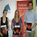 Blue Stallion (Mathematica) toekennings vir bydraes met wetenskaplike meriete: Lizelle van Eeden (UP); Michelle Botes (UP); Johan Vermeulen (UJ)